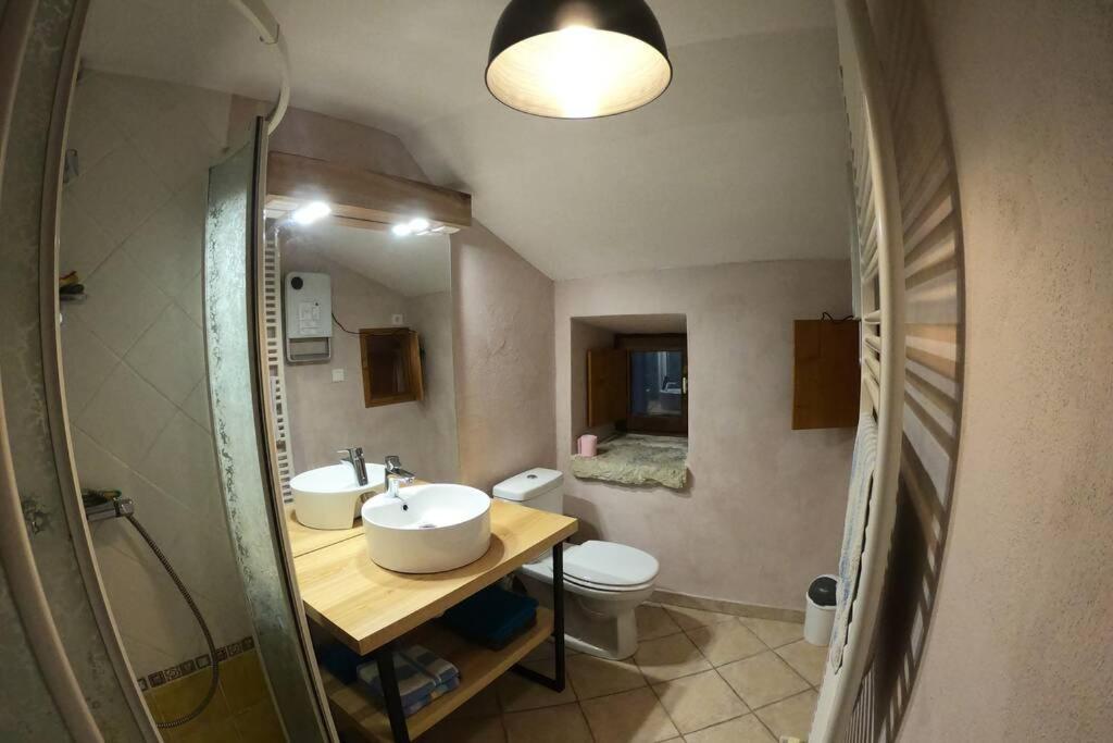 Gite Ispagnac Bagian luar foto